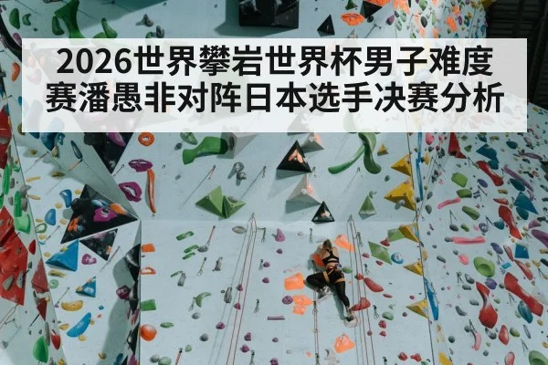 2026世界攀岩世界杯男子难度赛潘愚非对阵日本选手决赛分析